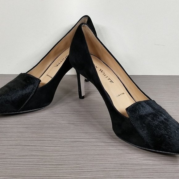 Ron White Cadence Pump, Black Calf Hair, Womens Size 6 / 36 - Picture 4 of 11